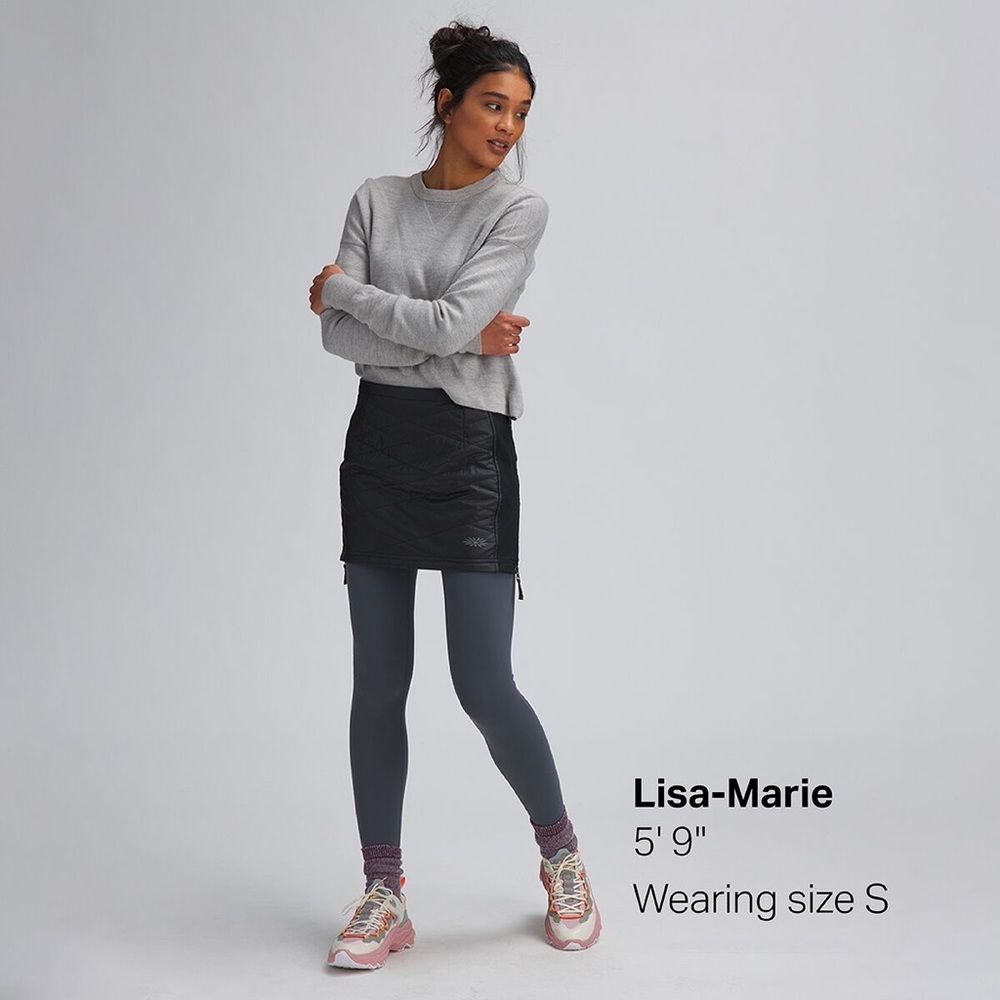 Skhoop Down Material Mini Skirt - Winter Wear